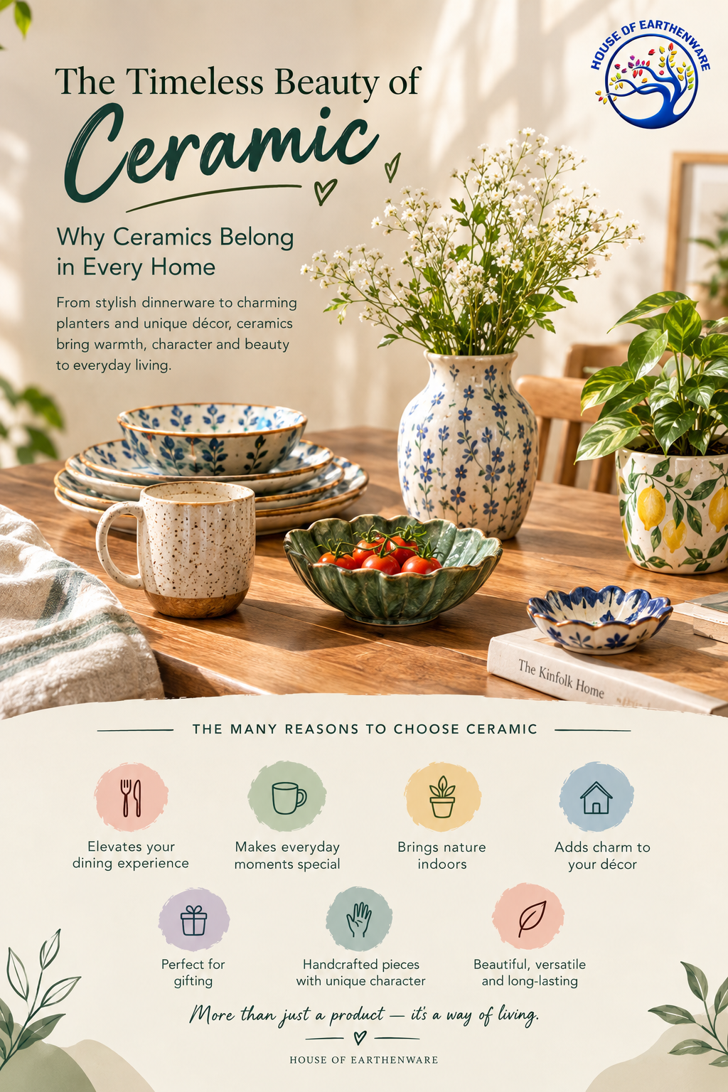 The Timeless Beauty of Ceramic: 7 Ways to Style Ceramics at Home