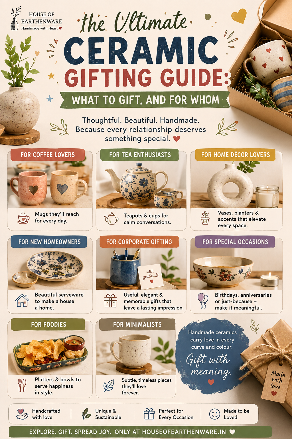 The Ultimate Ceramic Gifting Guide: What to Gift, and For Whom