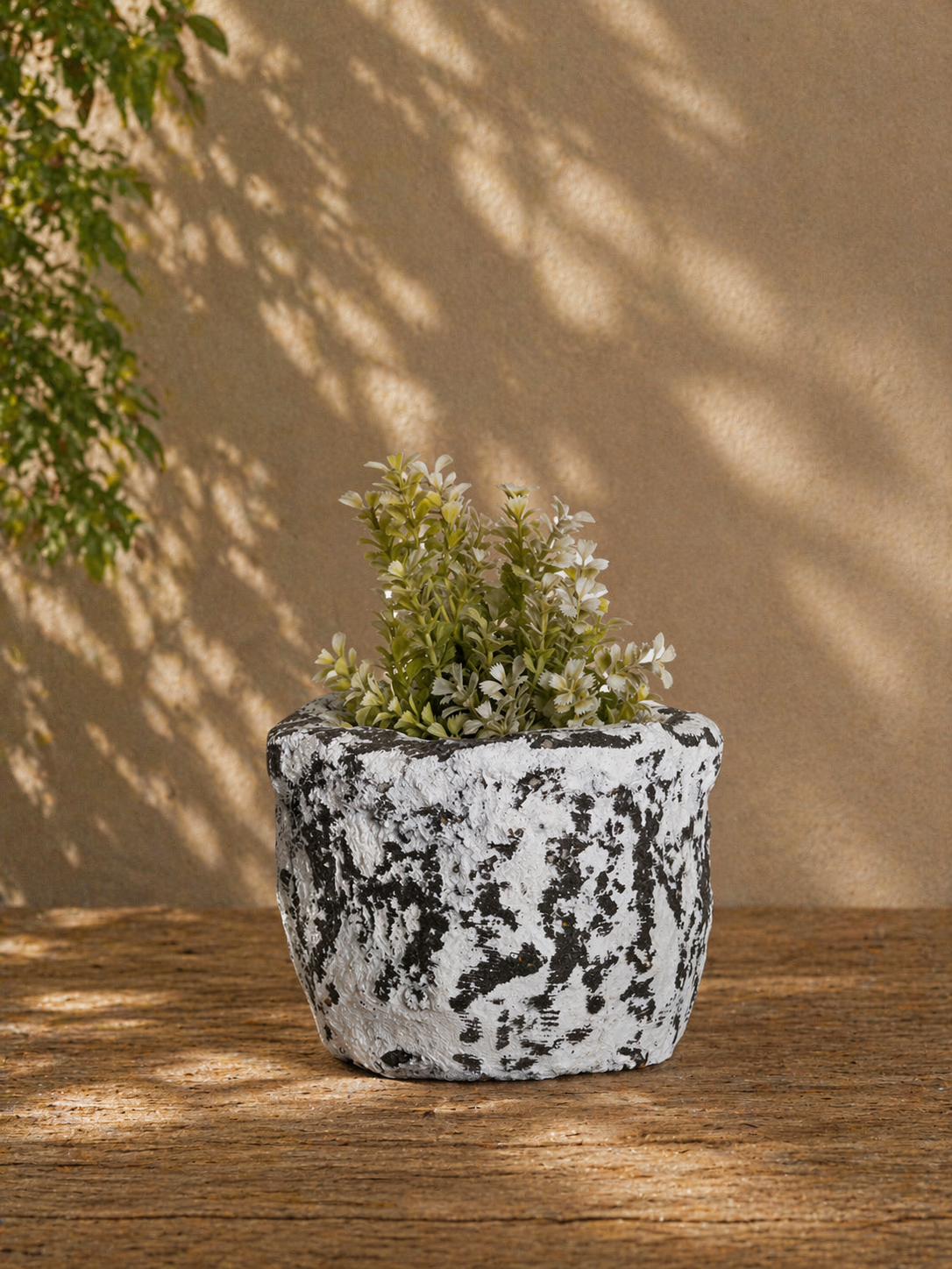 Rustic Textured Planter