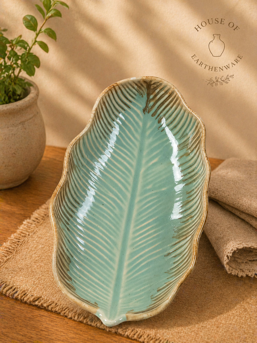 Leaf Shaped Platter