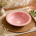 Pink Ceramic Pasta Plate – Elegant & Versatile Serving Bowl