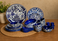 Cobalt Bloom Dinnerware