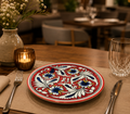 Floral Artisan Ceramic Quarter Plate