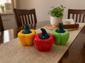 Capsicum Ceramic Storage Jar Set 🌶️