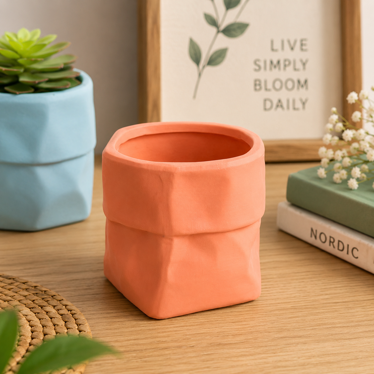 Nordic Bag Shape Planter – Made on Order