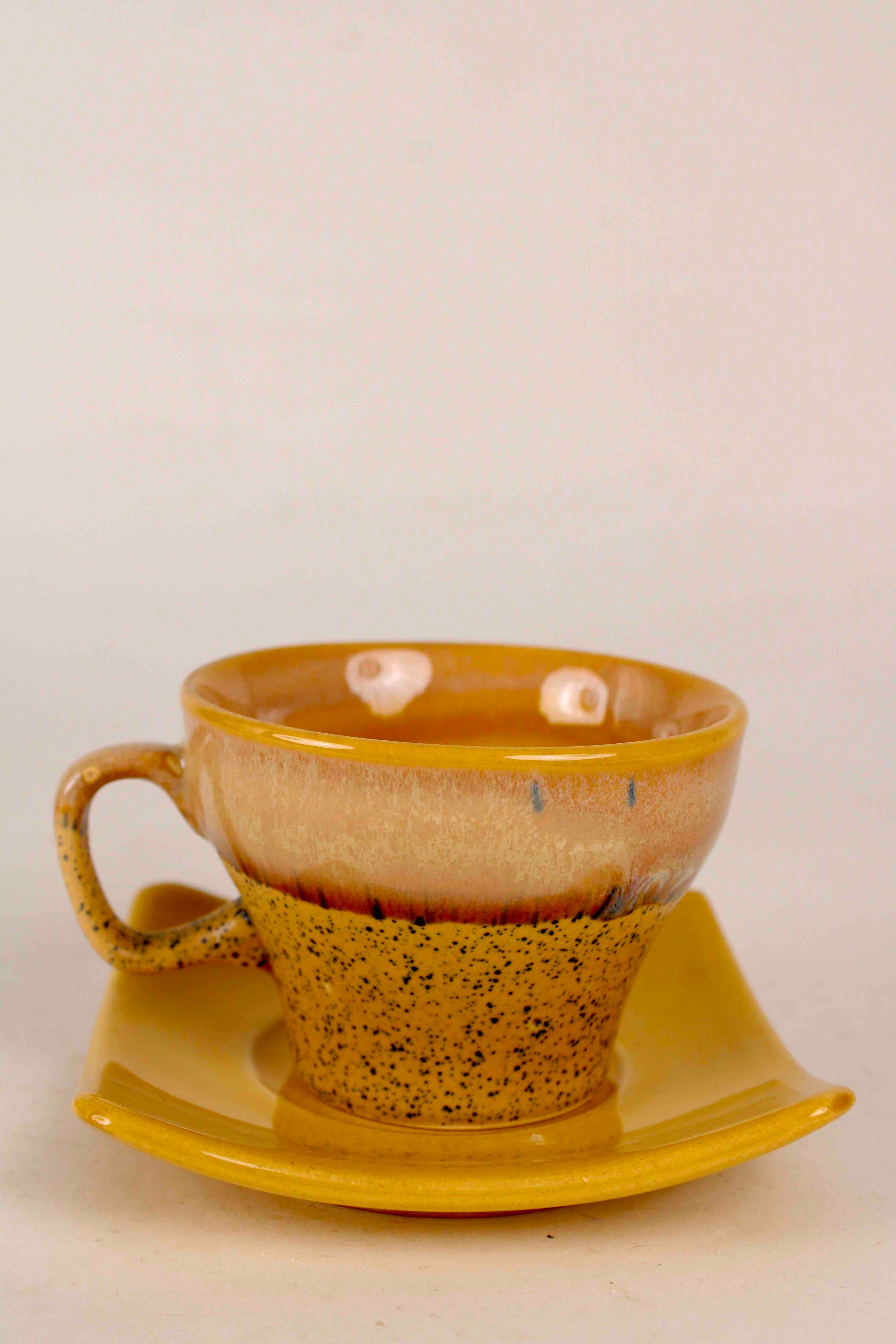 Handcrafted Ceramic Tea Set – Complete 7-Piece Set