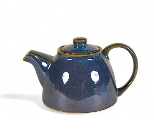 Midnight Blue Ceramic Tea Set – Complete Serving Collection