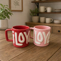 I Love You Ceramic Mug Set