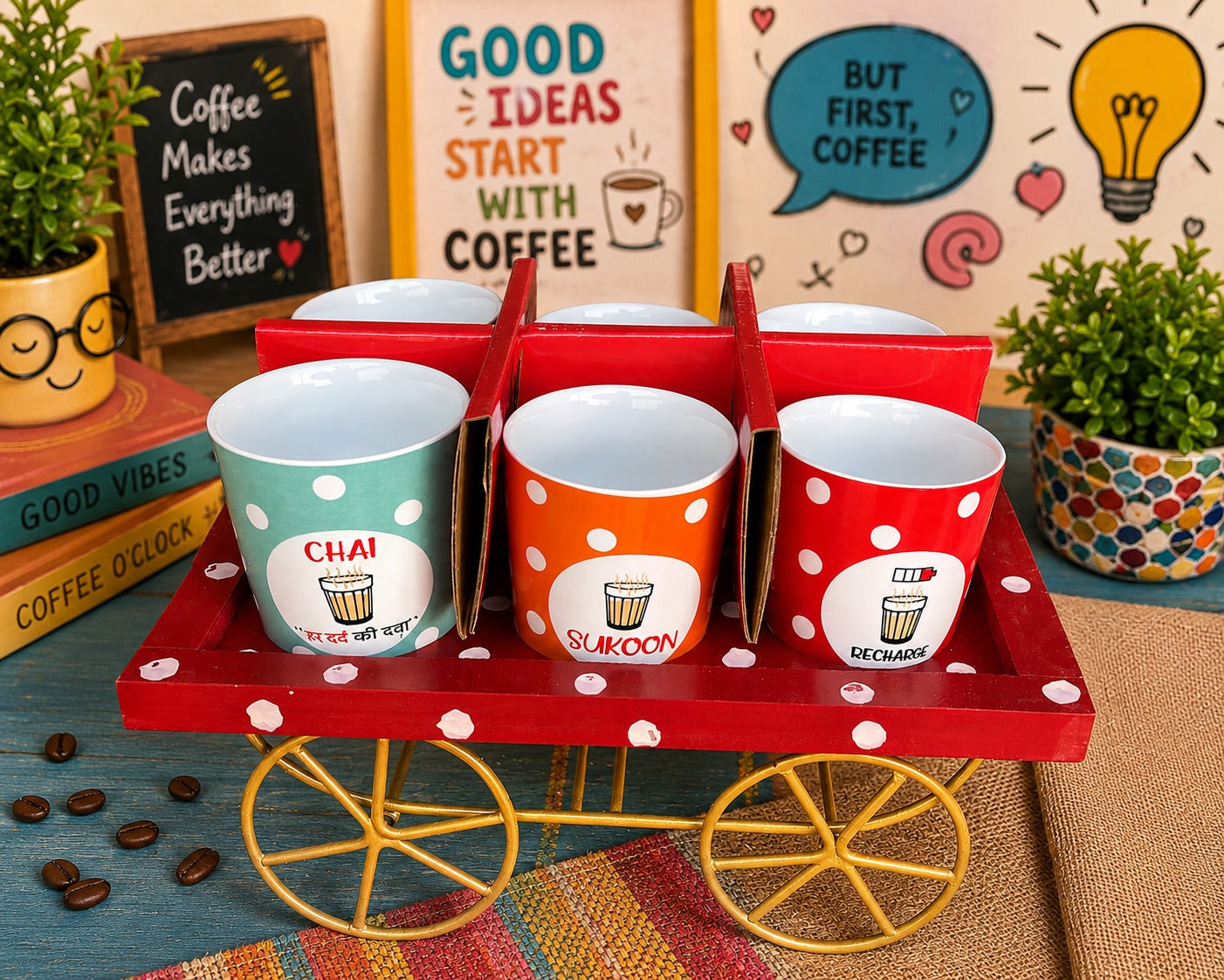 Cutting Chai Set