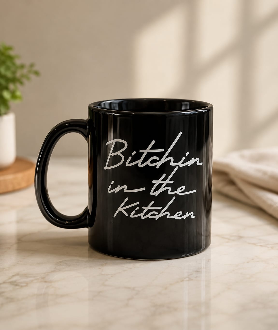 Bitchin’ in the Kitchen Ceramic Mug