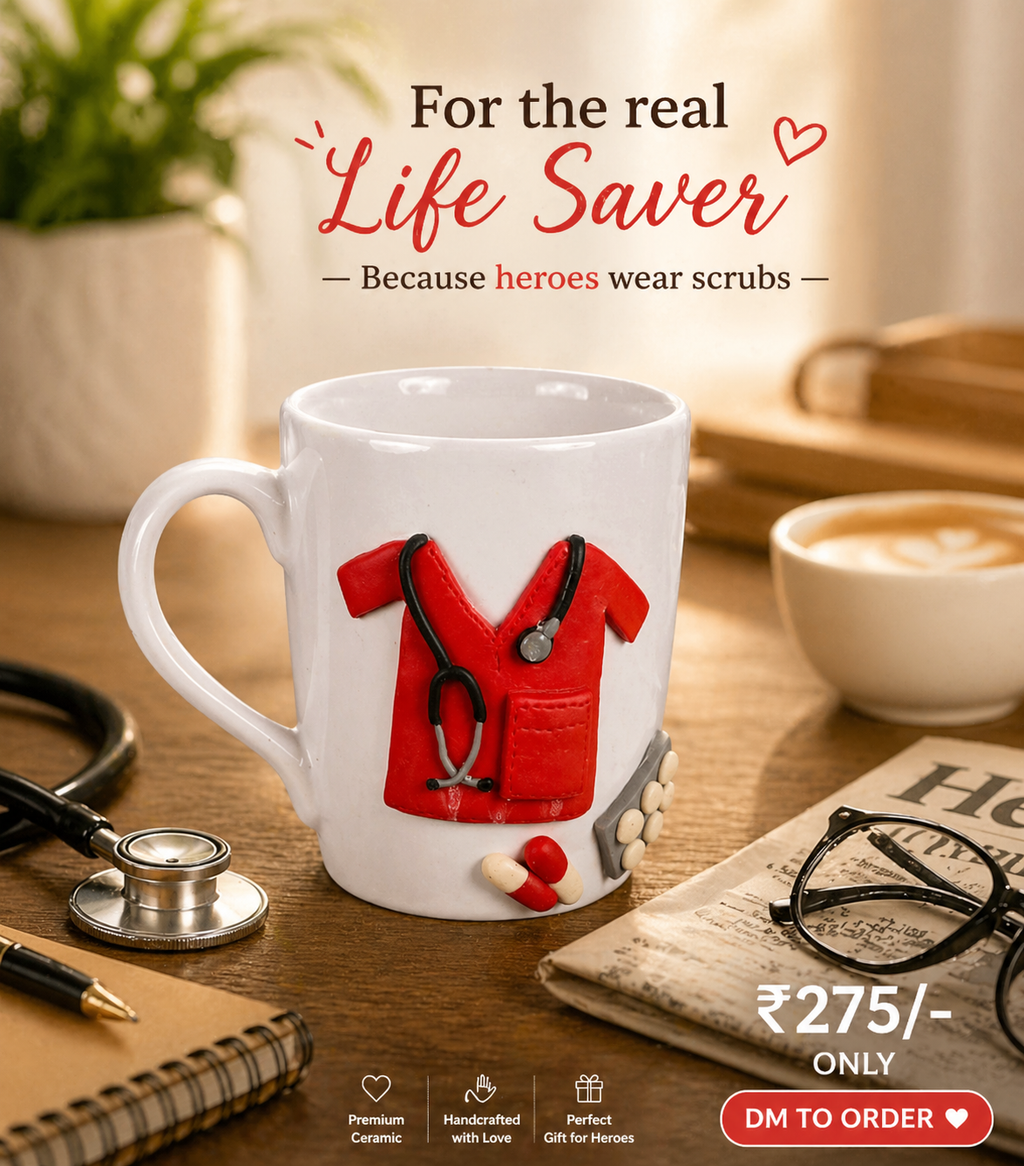 Life Saver Doctor Mug – A Tribute to Everyday Heroes ❤️