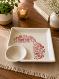 Ceramic Chip & Dip Platter